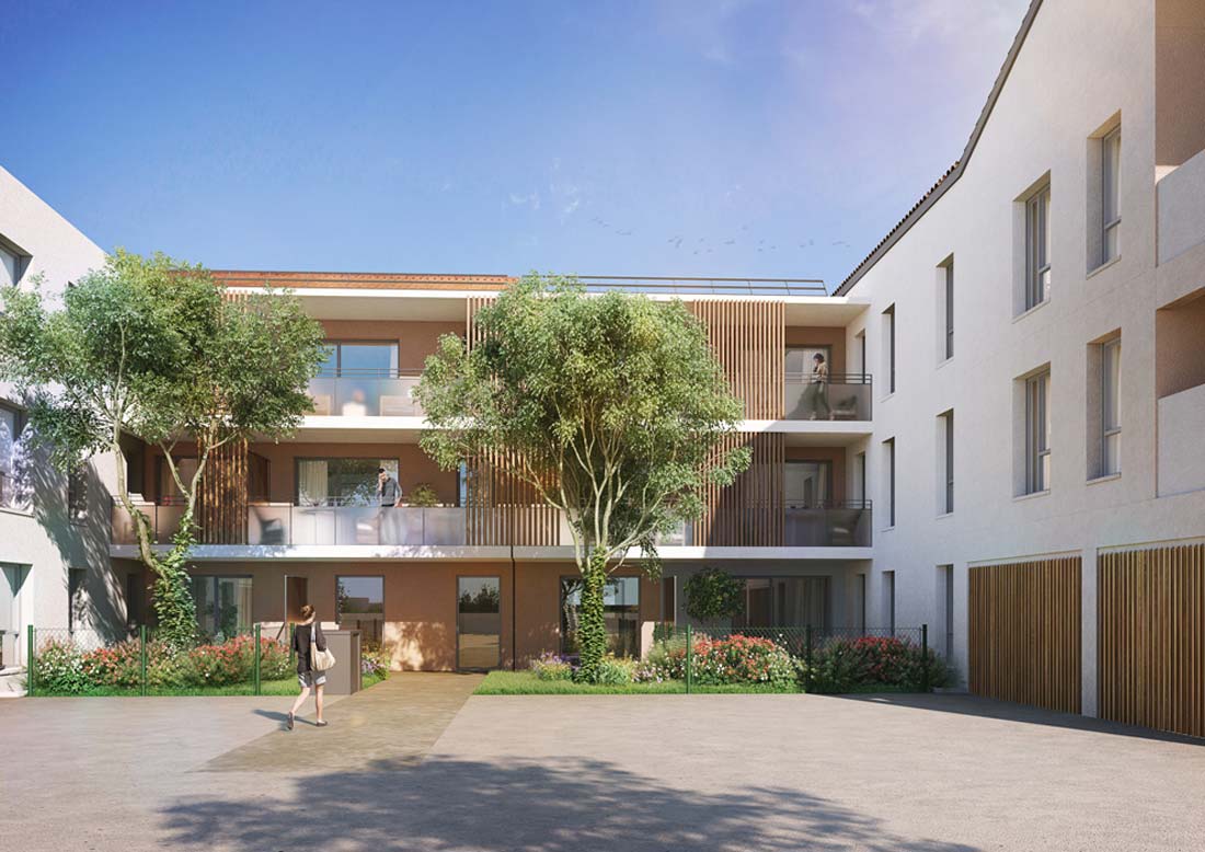 Perspective côté rue