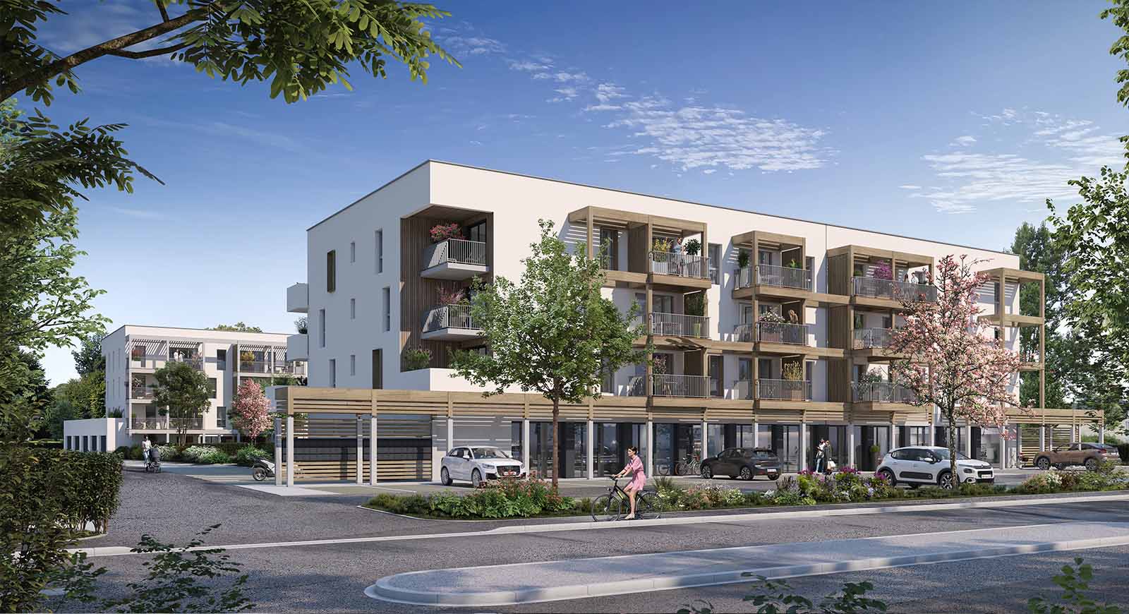 Perspective côté rue