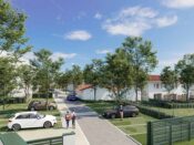 Perspective côté jardin