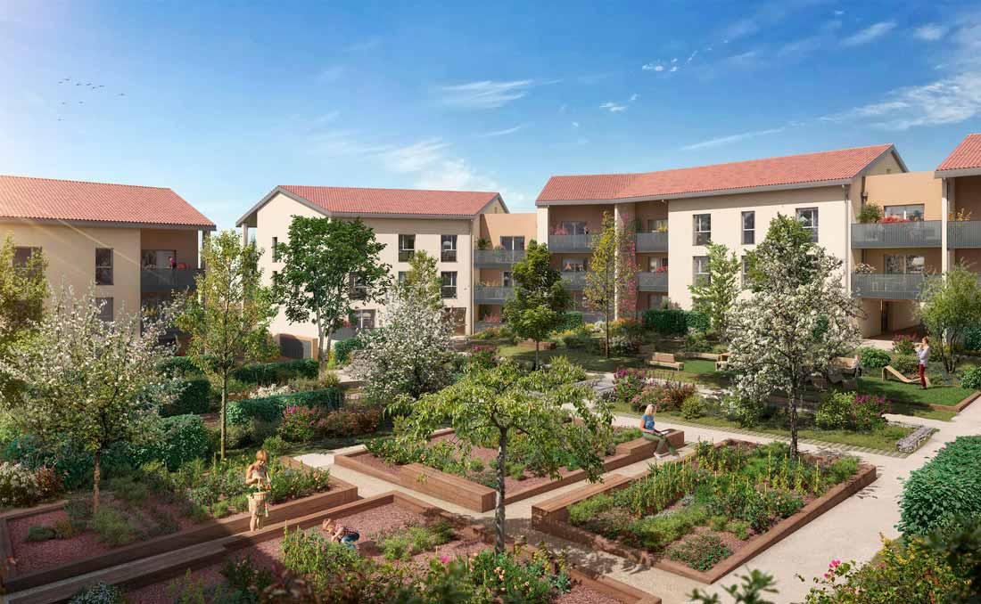 Perspective côté rue