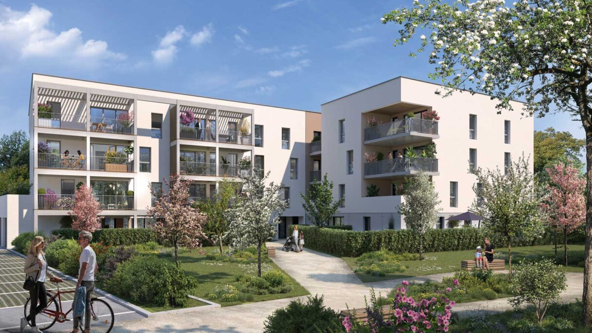 Perspective côté jardin